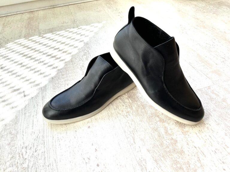 Heren chelsea boot echt leer zwart